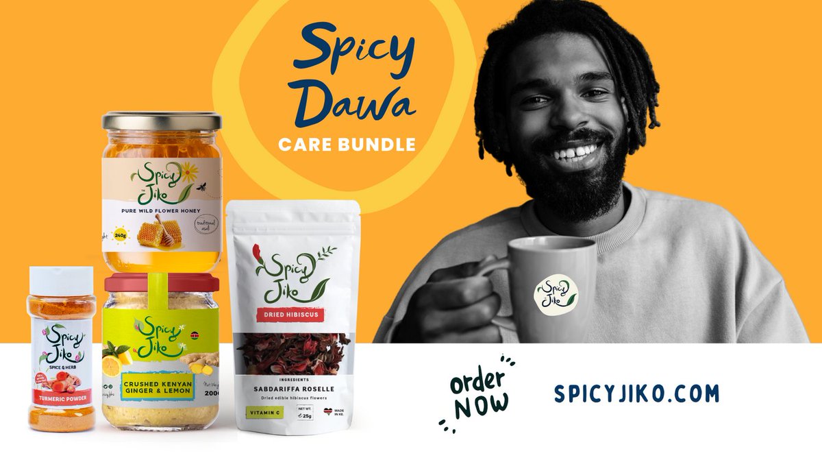 SpicyJiko's tweet photo. Still looking for the perfect after-fathers-day day gift? send a Spicy Dawa care bundle :)
Bundle Price: Ksh. 1095

order now at https://t.co/aWukdE9ORi

#dawa #carepackage #fathersdaygifts https://t.co/LG1NbkqP2j