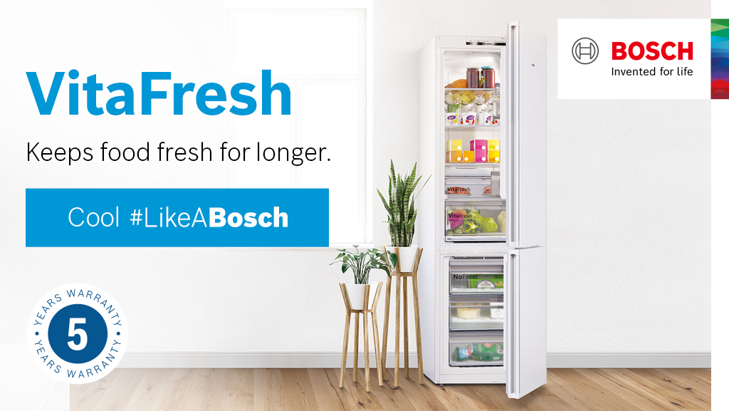 HughesDirect's tweet photo. Want to make the most of your weekly shop and waste less food? @BoschHomeUK VitaFresh keeps your fruit and veg fresh
and delicious for longer by maintaining the optimum temperature and humidity.
Find out more ->
https://t.co/iwnbC6K0W1
#BoschhomeUK #VitaFresh #LikeABosch https://t.co/SnI9Gpog5i