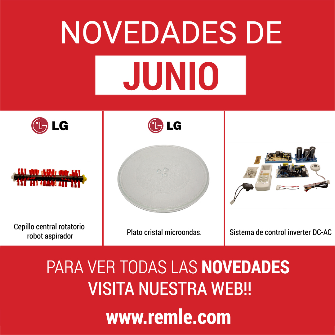 Queremos presentarte todas las novedades de este mes de Junio! ¿Te las vas a perder? 🔥 

Visítanos en remle.com o en cualquiera de nuestras tiendas!