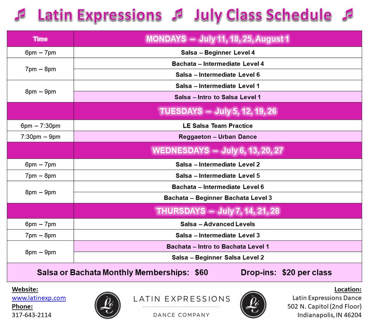latinexp's tweet photo. Latin Expressions Dance Company Newsletter - https://t.co/AFx3ujEuqE https://t.co/CFseqkr8s7