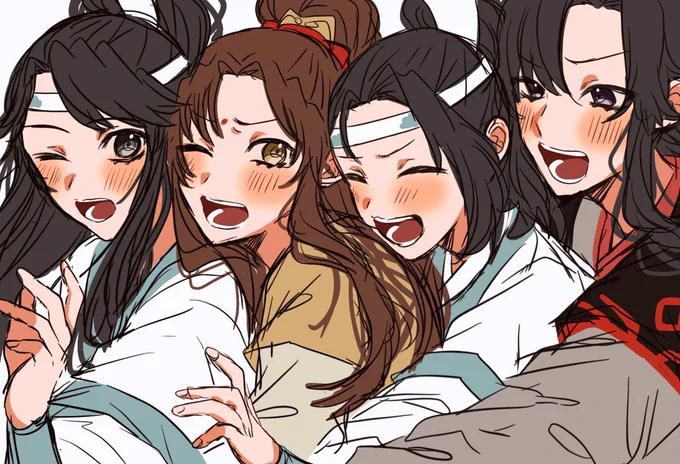 少年組にまじる魏先輩〜 #MDZS #魔道祖師 