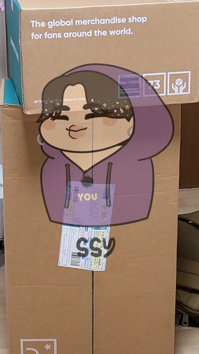 lifesaverOT7's tweet photo. #OT7updates
box has been picked up today, finally!!! Apologies for the delay that has occurred, I’ll be sending an e-mail regarding on shipping details. Thank you so much for trusting and patiently waiting!☻ https://t.co/gKKAPpnop3