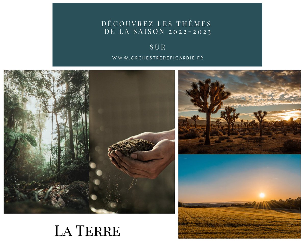 Renouez avec vos racines Picardes et le thème de la « Terre » de la Saison 2022-2023 de l’Orchestre de Picardie ! 

orchestredepicardie.fr

<a href="/hautsdefrance/">Région Hauts-de-France</a> 

#terre #johannamalangré #musique #musiqueclassique #orchestre #orchestredepicardie

© Orchestre de Picardie