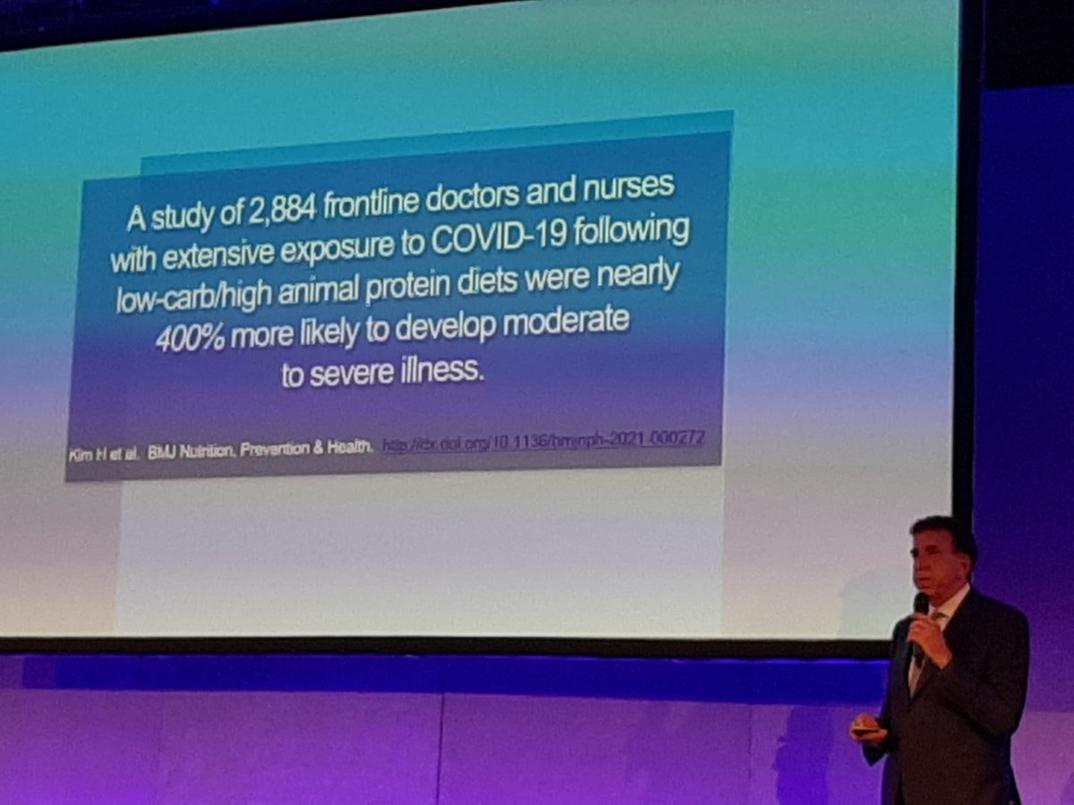 Plant-based diet as a covid-prevention? YES, according to studies presented by <a href="/DeanOrnishMD/">Dean Ornish, MD</a> at <a href="/ipmcongress/">IPM Congress</a>