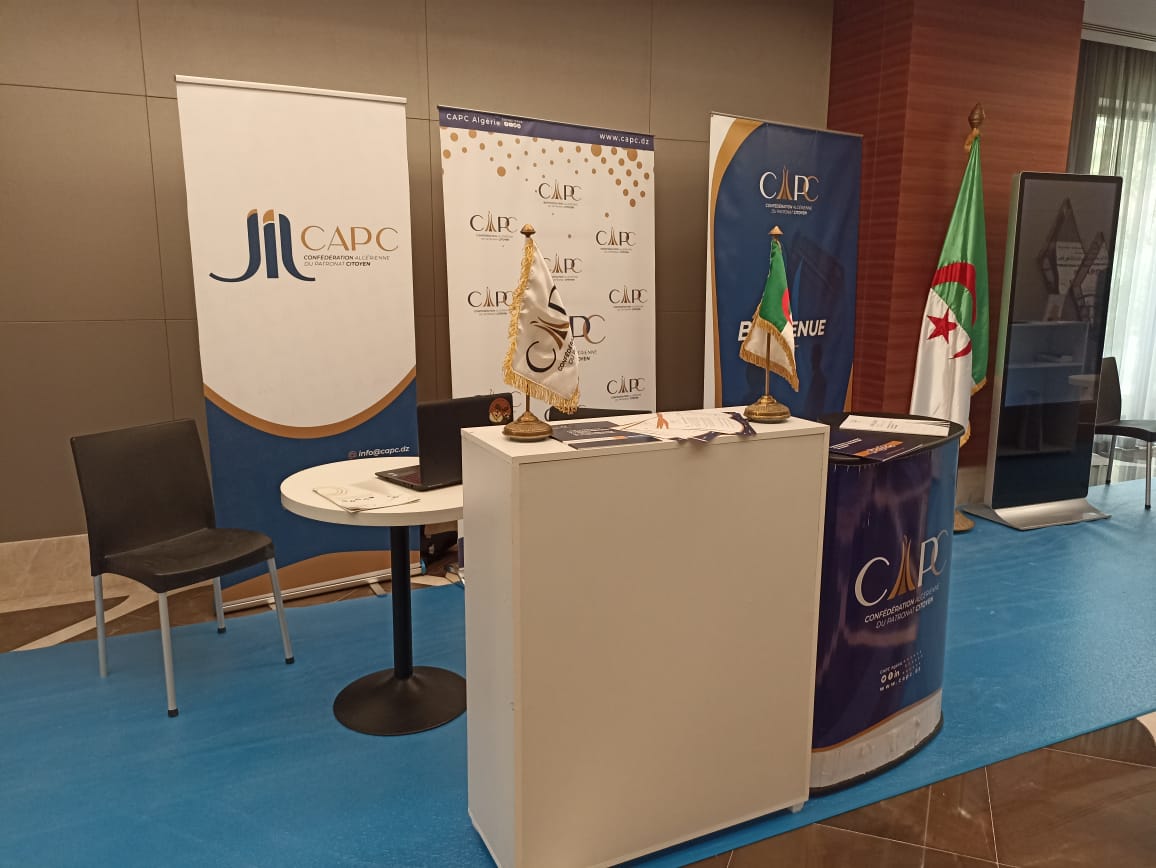 CAPCAlgerie's tweet photo. - نشاط/ #معرض " #آل #فارما" #عنابة  #ALPHARMA
تشارك الكنفيدرالية الجزائرية لأرباب العمل المواطنين في #الصالون #الدولي #للصيدلة و#الصناعة #الصيدلانية "#آل #فارما"، خلال الفترة الممتدة من 22 إلى 25 جوان 2022، بفندق #الشيراطون، #عنابة.
مرحبا بكم، فريقنا في خدمتكم. https://t.co/06xOGadHba