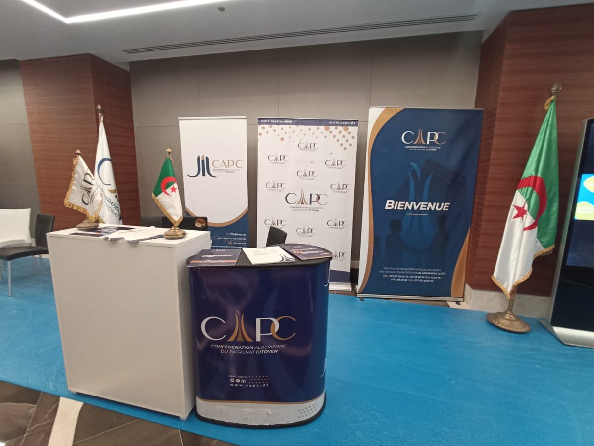 CAPCAlgerie's tweet photo. - نشاط/ #معرض " #آل #فارما" #عنابة  #ALPHARMA
تشارك الكنفيدرالية الجزائرية لأرباب العمل المواطنين في #الصالون #الدولي #للصيدلة و#الصناعة #الصيدلانية "#آل #فارما"، خلال الفترة الممتدة من 22 إلى 25 جوان 2022، بفندق #الشيراطون، #عنابة.
مرحبا بكم، فريقنا في خدمتكم. https://t.co/06xOGadHba