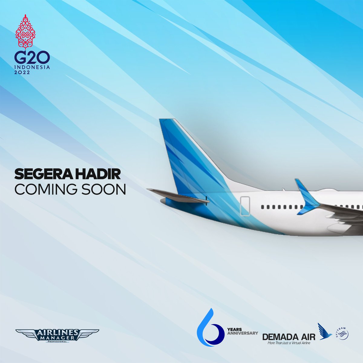 DEMADAAIR's tweet photo. Coming soon in our fleet. Stay tuned!
#DEMADAAIR #DEMADAGroup #AirlinesManager #AirlinesPainter https://t.co/YaxbFlYrV1