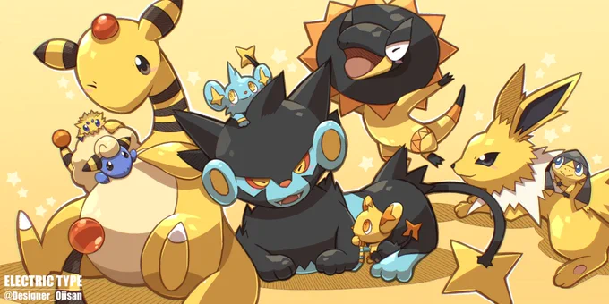 あなたのでんきタイプの推しポケは?⚡️
What is your favorite electric type Pokemon?✨ 