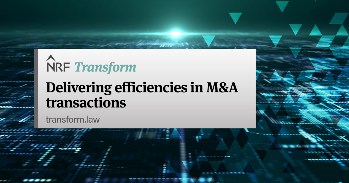 NLawGlobal's tweet photo. By deploying a combination of highly skilled paralegal resource and legal technology #NRFTransform provided structure and efficiencies to deliver M&A due diligence and transaction management for a multi-national client. https://t.co/c6Sws1uler #LegalTech #Innovation https://t.co/u6R3eTALzd