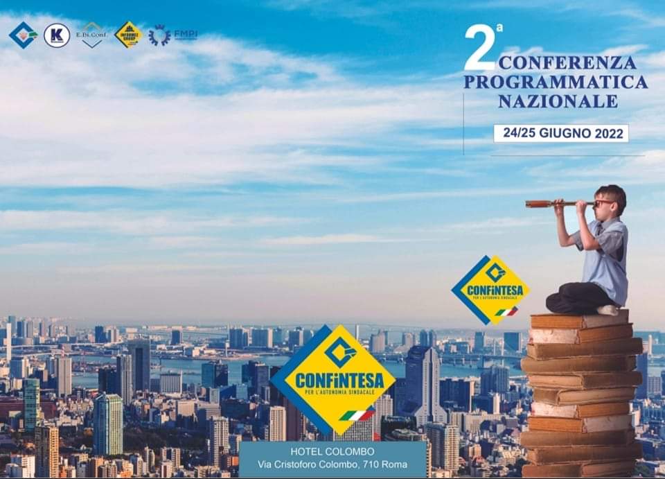 confintesatosca's tweet photo. 📌#24giugno2022 - ⌚ 15:00, e #25giugno2022 - ⌚ 09:30, presso l'Hotel Colombo:

"II #ConferenzaProgrammatica di #Confintesa".

#24giugno2022 #ConsiglioNazionale #CONFINTESAFP https://t.co/yw1JMkRtEx