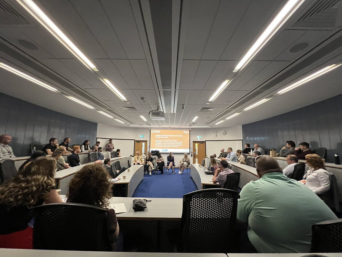 SunSoftCity's tweet photo. Massive thank you to our Head of Skills, Jill McKinney, for opening the floor to some important and engaging conversations about our digital and tech sector and skills gaps. #Dynamo22 @dynamonortheast @jillssc https://t.co/TjZ0fbCK1r