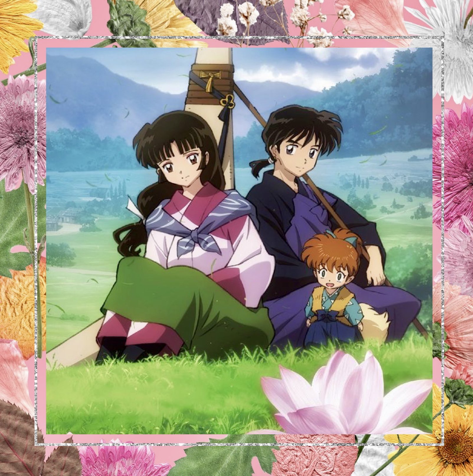 Inuyasha, kagome, miroku, sango, shippo, HD wallpaper