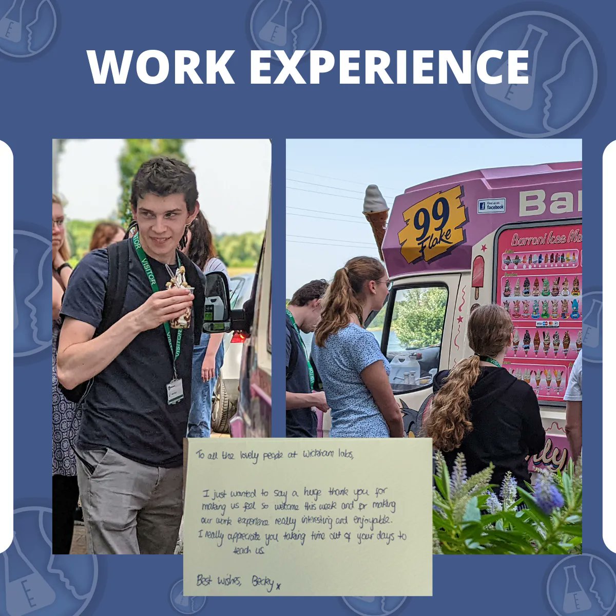 WickhamMicro's tweet photo. "I really appreciate you taking time out of your day to teach us" 

We had fun working along side them and our team enjoyed sharing their wealth knowledge. We are proud to encourage new learners into the microbiology field.

#workexperience #microbiology #education #learners https://t.co/WIt9KWPBxv