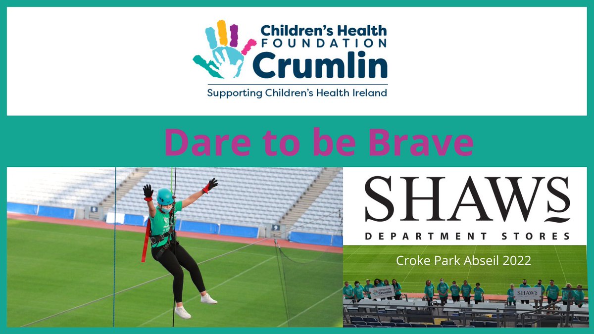 Wishing all our Brave staff the very best today as the descend from the Hogan Stand in Croke Park. 
Shaws proudly supporting @CMRF_Crumlin