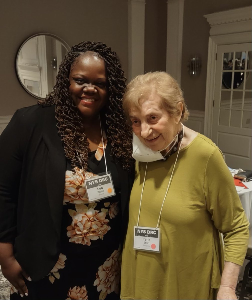 leawebbforny's tweet photo. I am so very proud to have Irene Steins endorsement! Irene is the long time Chair of the Democratic Rural Conference(DRC). She brought our upstate voice to Albany. #DRC @leawebbforny https://t.co/3LXLR5Fh8u