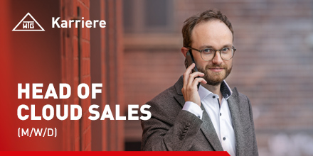 Du sprichst die Sprache der Cloud-Kommunikation und erkennst mit guten Produkt- und Branchenkenntnissen, Cross- und Up-Selling-Potenziale? Dann komm an Bord! 
Weitere Infos gibt es hier: bit.ly/3n5DEOy

#WTGGuppe #makingideashappen #wearehiring #headof #cloud #sales