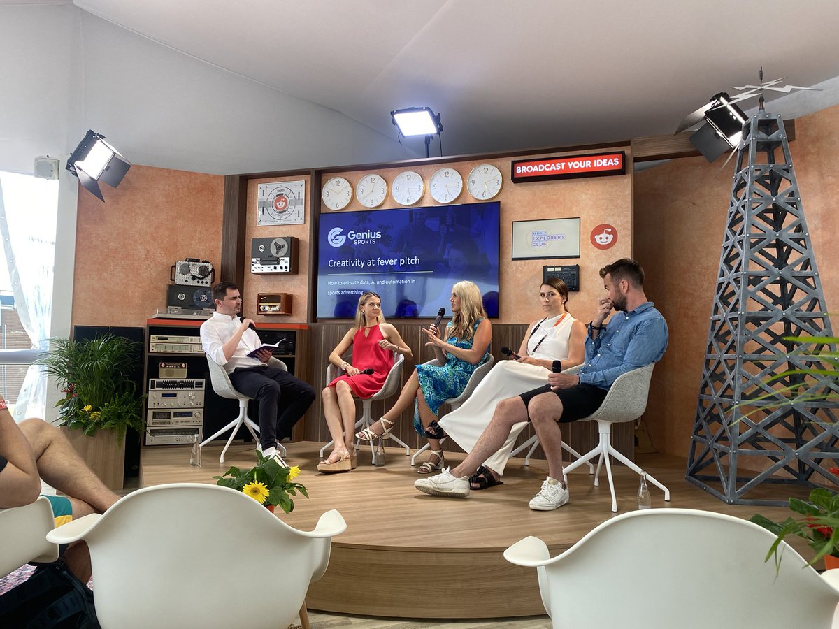 Listening to <a href="/Heineken/">Heineken</a>’s <a href="/O_Dyachuk/">Olya Dyachuk</a> discuss the importance of consistency with assets across platforms, for AI/automated driven advertising. <a href="/Reddit/">Reddit, Inc.</a>’s Explorer’s Club at #CannesLions2022