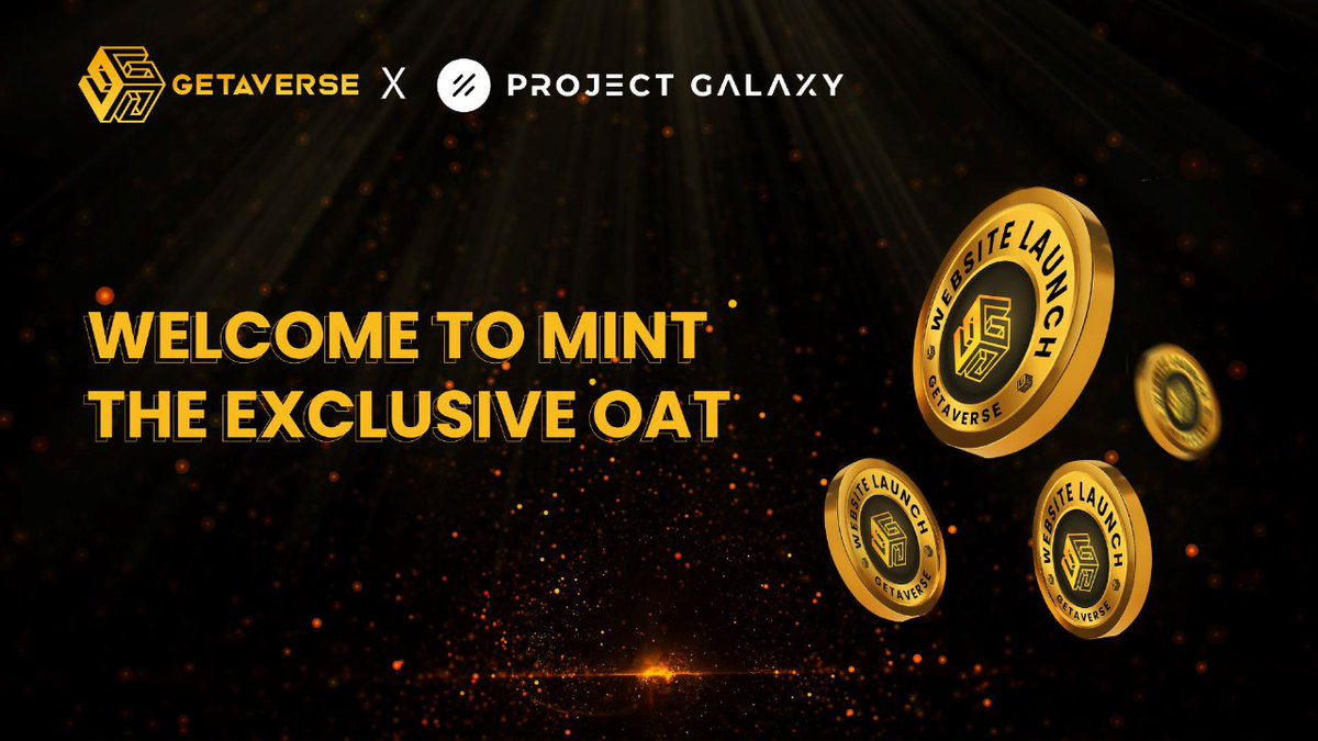 🚀 Airdrop: Getaverse x Project Galaxy
💰 Value: Exclusive Early Supporter OAT
📅 End Date: 27th June, 2022
🏦 Distribution Date: 28th June, 2022

Go to the Airdrop Page
gleam.io/pWqIH/getavers…

#Airdrop #Crypto #Airdrops #cryptocurrency #giveaway