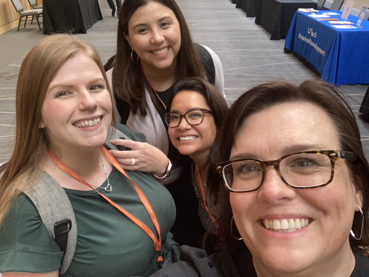 pepper0325's tweet image. Some of my favorite colleagues joined me for #uteachconf! #uteachnation