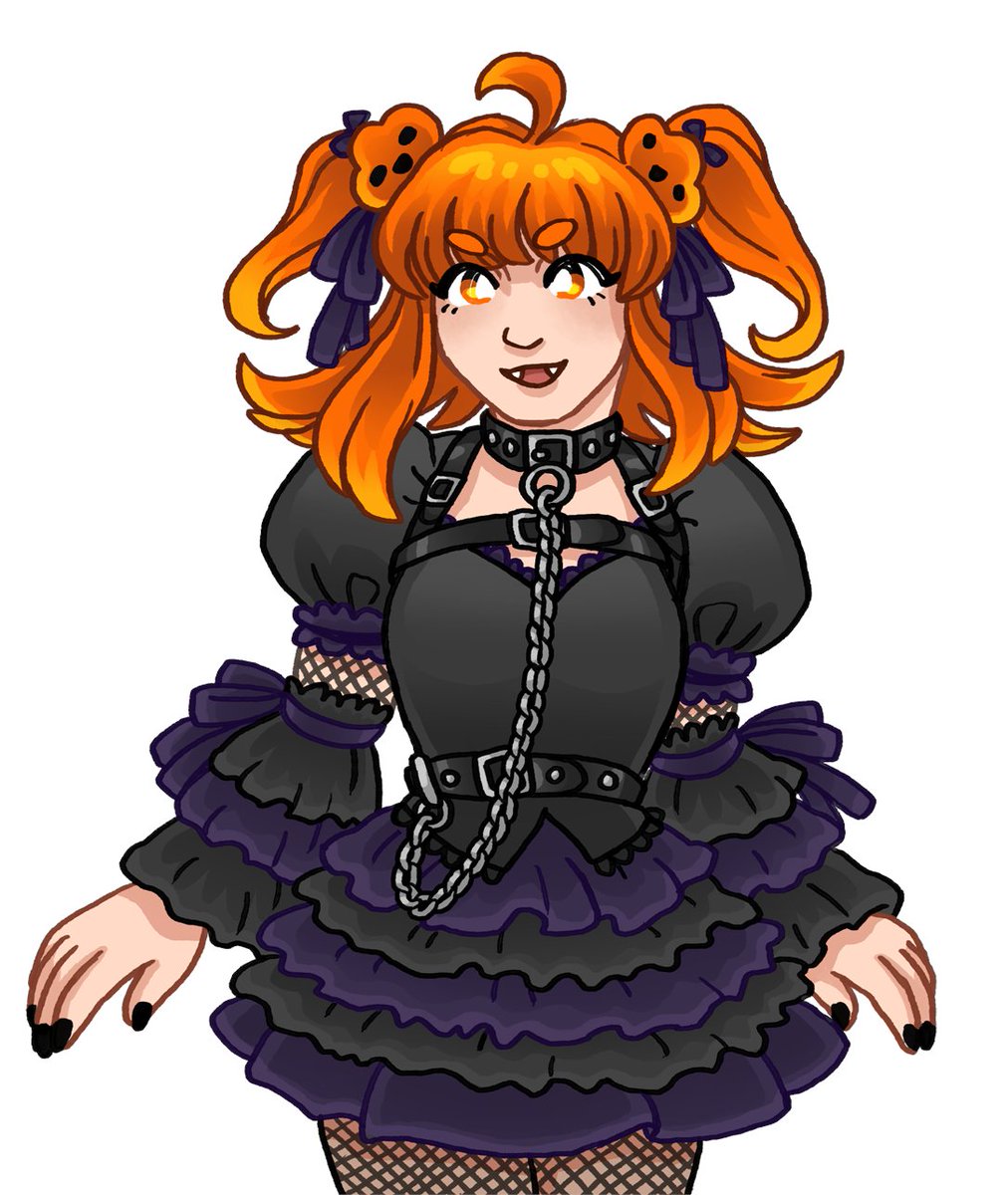 PUMPKA_'s tweet photo. 🖤🖤🖤🖤
For today's #666ClubStream we did each other's 𝖌𝖔𝖋𝖋𝖎𝖐 PNGs and I looooooove how 𝖌𝖔𝖋𝖋𝖎𝖐 and cute @RepoReponen made me!! AAA!!!🧡 #pumpkaart

The very 𝖌𝖔𝖋𝖋𝖎𝖐 stream starts at 6PM EEST/GMT+3 on Sorrow's channel: https://t.co/4uckM0tMpz 
🖤🖤🖤🖤 https://t.co/Dxa96zh7uC
