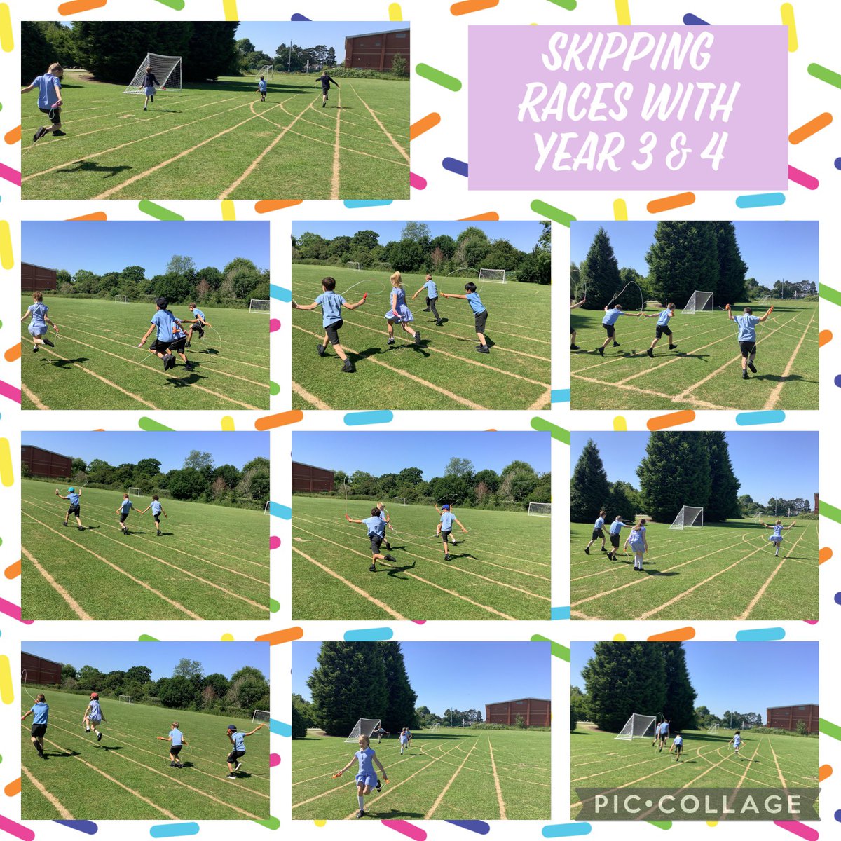 StAugsCPS's tweet photo. Year 3 and 4 enjoyed taking part in some skipping races as part of YouSkip @SSolihullSSP #CSWYOUSKIP https://t.co/7qalWULVA3