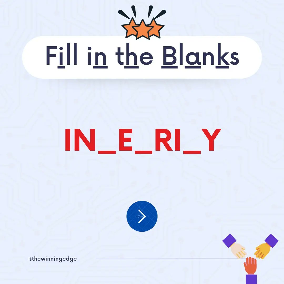 T_W_Edge's tweet photo. Fill in the blanks!

Let's see how motivated you are to rock your next exam!

Make your entrance exam preparation a smooth sailing process with The Winning Edge. 

More details in the bio!

#carouselrides #carousel🎠 #teachersofinstagram #instagrammarketing #instagramtags https://t.co/8rxKTXjLc0