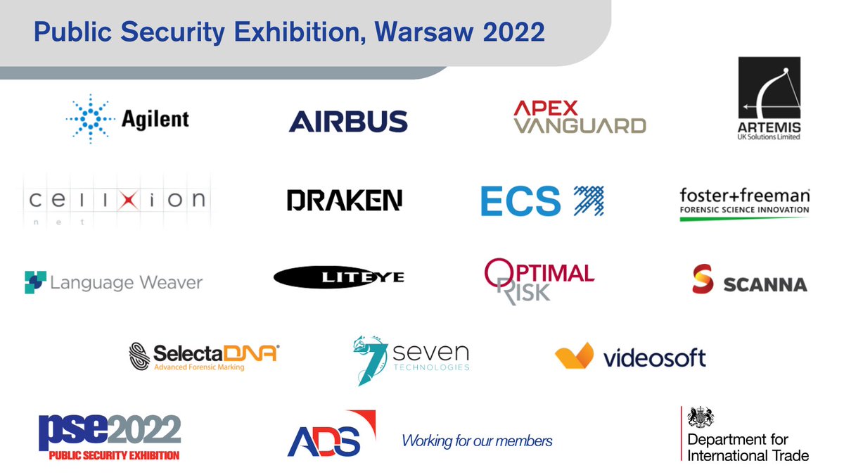 📍 Warsaw | Today our Public Security Exhibition takes place in Warsaw. Find out about our Member's innovative technology, services and capabilities 👇bit.ly/PSEWarsaw 
#Warsaw #events #exhibition #Security