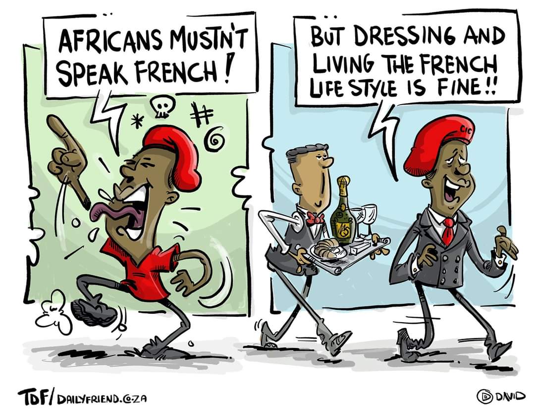 nelieol's tweet photo. #French #fuckoffEFF  hypocritical much juju. Your LV comes from the French 👀 https://t.co/r0YIVsBQvM