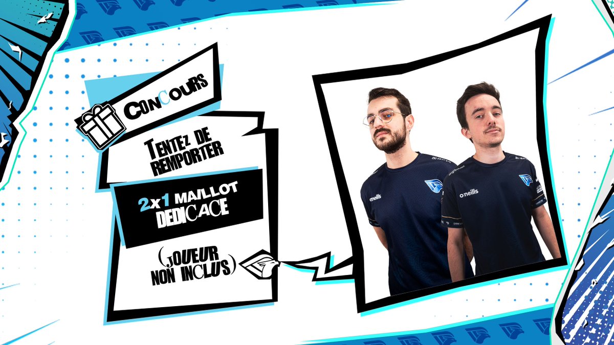 🎁 JEU CONCOURS 🎁

En partenariat avec <a href="/MaxEsportGG/">MAXESPORT</a> et pour fêter l'arrivée de notre maillot sur maxesport.gg, on vous fait gagner 2 maillots dédicacés ! 🎉

➡️ Follow <a href="/izi_dream/">IziDream</a> &amp; <a href="/MaxEsportGG/">MAXESPORT</a> 
➡️ Retweet ce post

🏆 Tirage au sort le 27/06 🏆

#DreamTogether