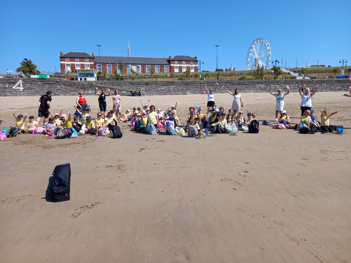 We have arrived! #Barryisland #schooltrip #sunshine