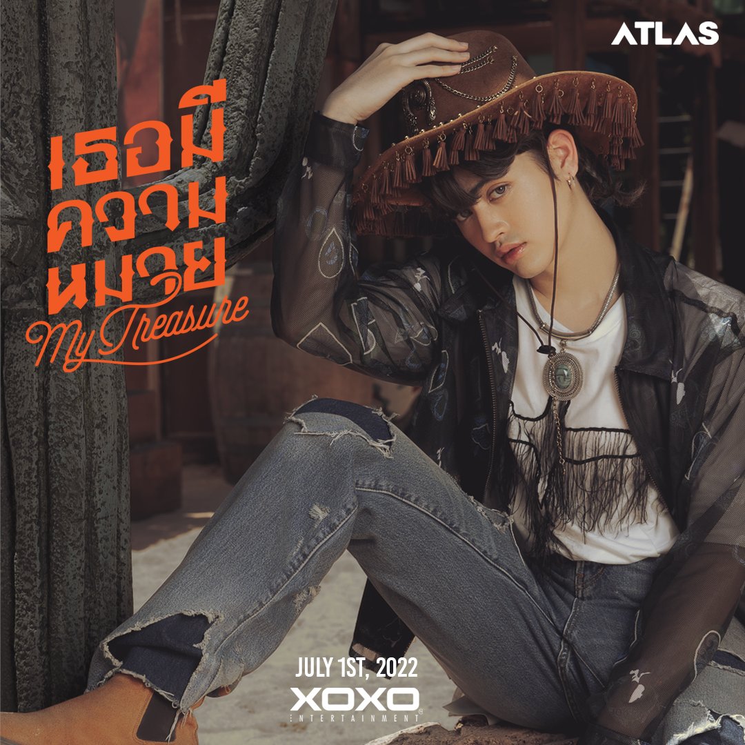 ATLASofficialTH's tweet photo. NICE : เธอมีความหมาย My Treasure
4th Single in ATLAS : The 1st Journey
^ ^
Release On
July 1st, 2022 | 6PM

📌 YouTube : ATLAS
https://t.co/YM1vDEM6uC

#Nice_เธอมีความหมาย
#NiceATLAS
#ATLAS_th
#XOXOentertainment
#TPOP https://t.co/OEKUMnisEI