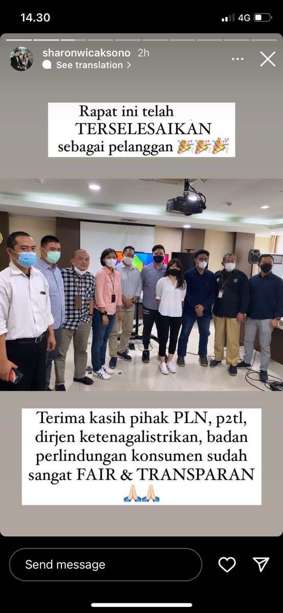 Salah seorang pelanggan PLN, Sharon Wicaksono melakukan rapat dengan pihak PLN dan yang terkait untuk menyelesaikan perihal segel kWh yang meteran tersebut bukan ori (asli). 
#BijakMenggunakanKWh
#KWhMeteranPLN
#StopGunakanListrikIlegal
#LaporPelanggaranListrik
#CekSegelPLN
