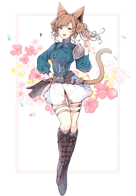 ケモミミコッテ🐺🐱

#ミコッテ #FF14イラスト #FF14art #FF14 