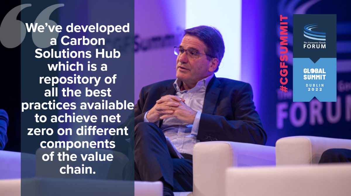 CGF_The_Forum's tweet image. Jean-Marc OLLAGNIER @JMOllagnier, CEO Europe, @Accenture presents the #CarbonSolutions HUB: ow.ly/xjFe50JEwKe compiling #Decarbonisation Good Practices #RaceToZero #SDG | #CGFSummit DAY 2