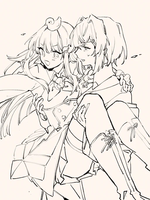 random 2434 doodles from 2 years ago that i never finished 😢 