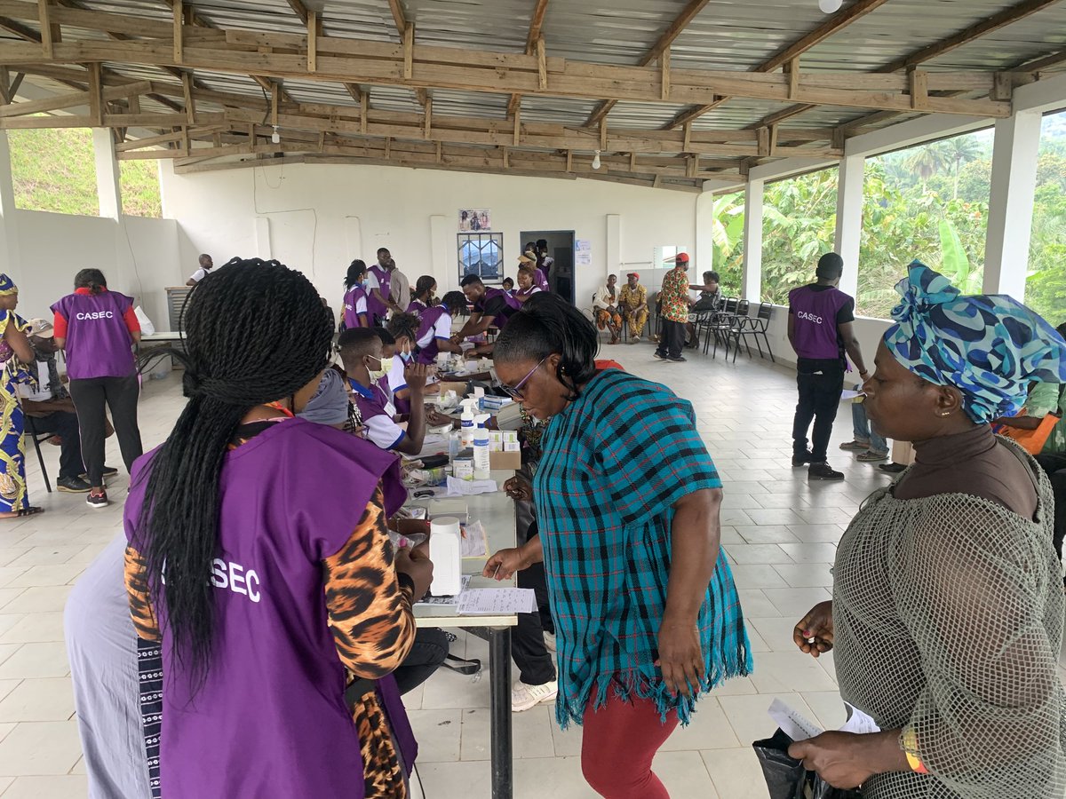 SicNva's tweet photo. 🛑🛑🛑🛑🛑 
HEALTH CAMPAIGN

More than 3,500 patients received at the ISMAM-Nkongsamba university campus in Egnoki in 3 days. An initiative of the PATCHA Foundation with the support of the NVA Group and many  volunteers.

@DNkuissi @patchafoundation @RPanafricain https://t.co/suAUDKX0Hw