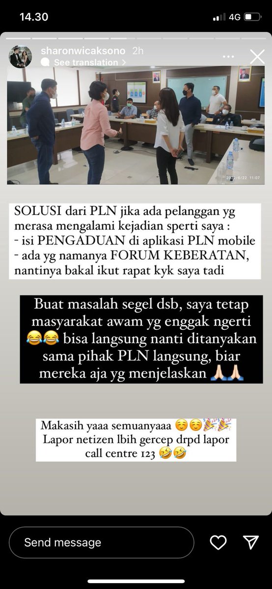 Pelayanan PLN untuk menanggapi masalah pelanggan tidak hanya melalui Call Centre 123 tapi juga melalui PLN Mobile. Semoga tidak ada lagi yang mengalaminya. 
#BijakMenggunakanKWh
#KWhMeteranPLN
#StopGunakanListrikIlegal
#LaporPelanggaranListrik
#CekSegelPLN