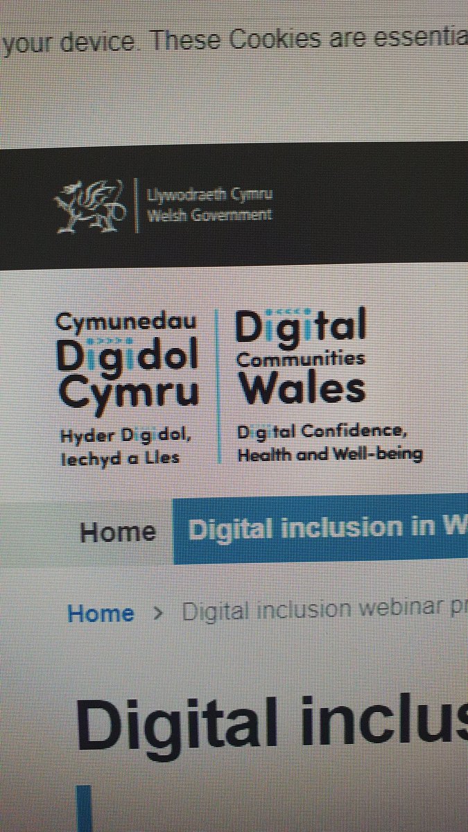 Great webinar this morning on Combatting Loneliness &amp; Digital Inclusion hosted by @DC_Wales. Really useful tips on ways to help Older people become more digitally included and how we can help our residents <a href="/northwalesha/">North Wales Housing</a> #learning #Digital 🏠🏘🖥👨‍💻👩‍💻