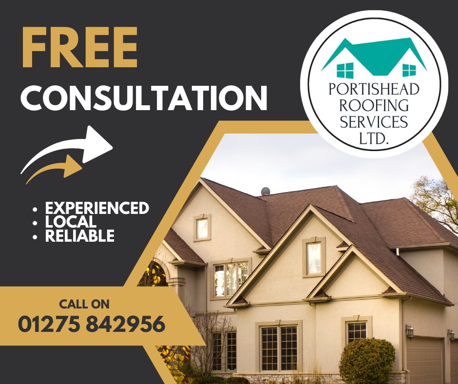 Pheadroofing's tweet photo. Reliable, local &amp; experienced. If your roof needs fixing, look no further! Contact us for a FREE consultation today - no job too small. #roofer #supportlocalbusiness #portishead https://t.co/SmVGb8ksgC