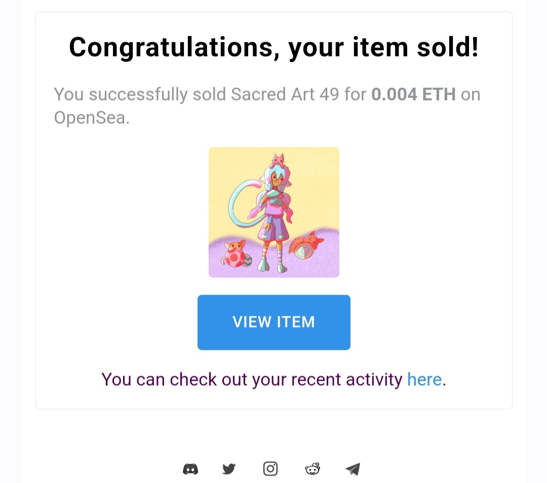 Woke up today and saw that these aliens found their new home! An OG was taken to, sweet ole 69 😏. Thank you so much for your support <a href="/TruthDevour_/">Author: Truth Devour</a>  and I hope these creatures make you happy 🎉. #NFT #nftsold #NFTsales #NFTProject