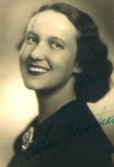 AuschwitzMuseum's tweet photo. 22 June 1908 | A Czech Jewish woman, Růžena Novotná, was born in Prague.

She was deported to #Auschwitz from #Theresienstadt Ghetto on 6 September 1943. She did not survive. https://t.co/D06sb4iE46