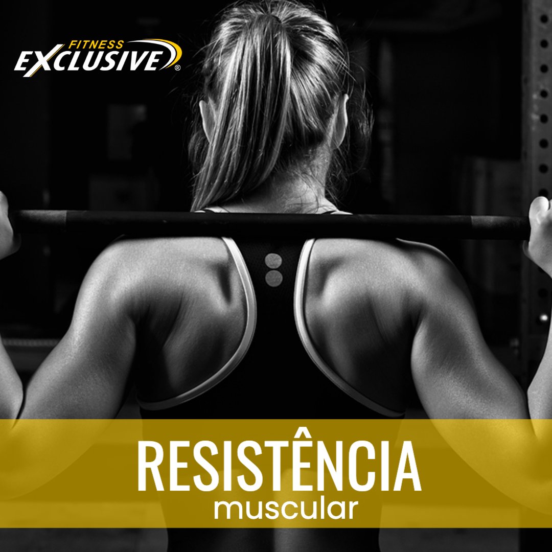 fit_exclusive's tweet photo. A resistência muscular se trata do tempo em que o indivíduo consegue manter a força máxima de um determinado músculo. Refere-se à capacidade de um músculo de fazer repetições de um exercício usando uma determinada carga. https://t.co/b6EgzOawUC