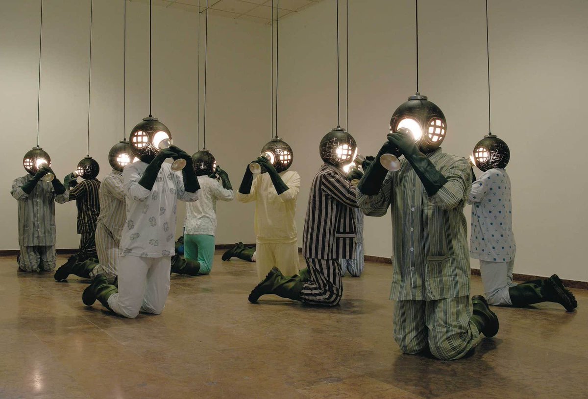 jatustein's tweet photo. Balázs Kicsiny (born 1958 in Salgótarján, Hungary)
Pump Room, 2005
#art #visualarts #installation #sculpture #multimediainstallations #frozenperformances https://t.co/UxtN2OXcaL
