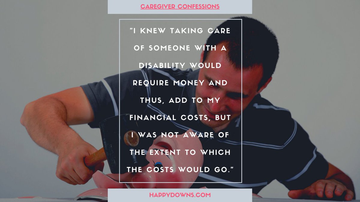 happy_downs's tweet image. Were you prepared for the costs of being a Family Caregiver? READ MORE: bit.ly/3bdpgRN. #CaregiverConfessions #CaregiverSupport #FamilyCaregivers #DownSyndrome #confession #MentalHealth #CaregiverCommunity #disability #caregiver #money #debt #finances #FinancialStress