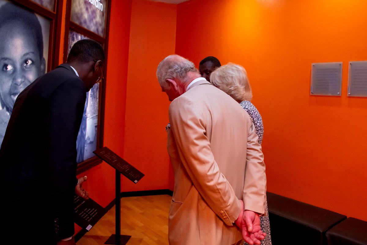 Kigali_Memorial's tweet photo. Guided by @FreddyMutanguha and @honoregatera, the Prince of Wales and the Duchess of Cornwall learned more about the history of the Genocide against the Tutsi in #Rwanda:causes, reality, and consequences and the journey towards reconciliation and rebuilding over the last 28 years https://t.co/0a6wVGexQA