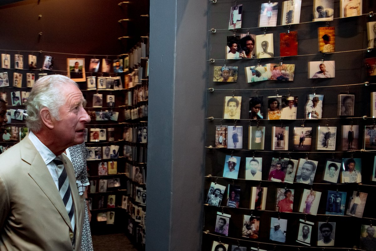 Kigali_Memorial's tweet photo. Guided by @FreddyMutanguha and @honoregatera, the Prince of Wales and the Duchess of Cornwall learned more about the history of the Genocide against the Tutsi in #Rwanda:causes, reality, and consequences and the journey towards reconciliation and rebuilding over the last 28 years https://t.co/0a6wVGexQA