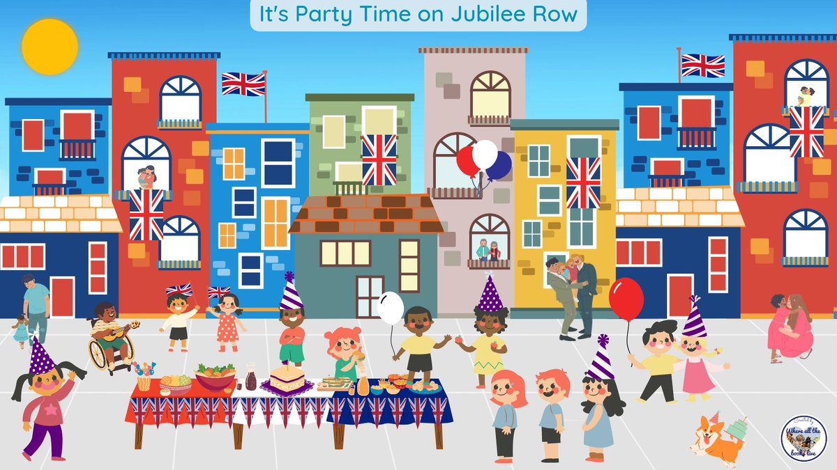 WhereBooks's tweet photo. Hi @CreateOnCanva here's my entry for #BDACreateAward from Where all the Books Live Partytime On Jubilee Row. A children's bookshop, &amp; creator of themed personalised activity packs for children #BooksActivitiesAndFun #WhereAllTheBooksLive #LearningThroughPlay #ReadingForPleasure https://t.co/zjogMfBlii