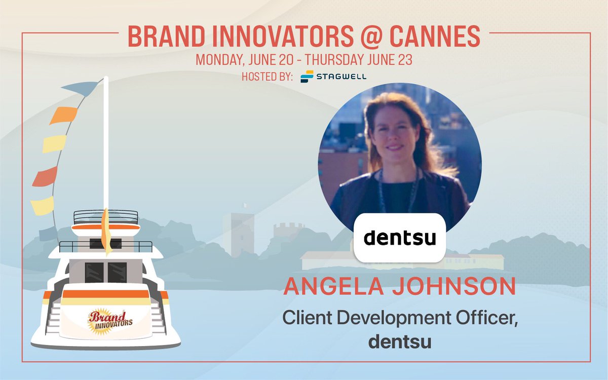 senden's tweet image. I’m thrilled to announce I'm on the speaking line-up for @BrandInnovators Marketing Leadership #BISummit, LIVE from Cannes, with content running daily, June 20-23. RSVP Here:
bit.ly/3KvHREt