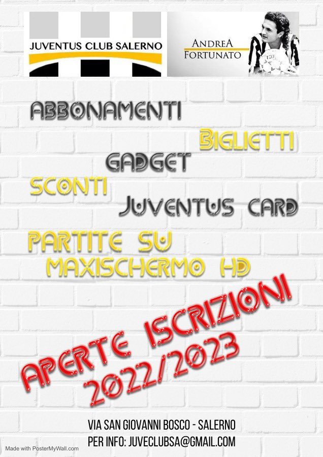 JCDSalerno's tweet photo. #iscrizioniaperte #jofcsalerno https://t.co/f64HbjTa4o