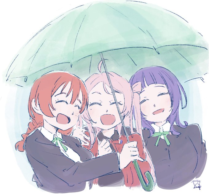 一緒に梅雨をこエマしょう!
太陽ぴッカリン!
心ランラン♪
 #虹ヶ咲 